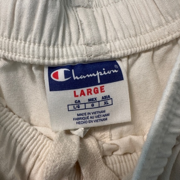 Champion White Athletic Men's Shorts - Picture 3 of 5